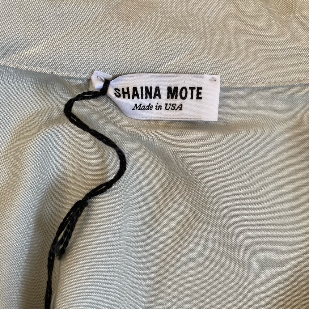 Shaina Mote Waist Tie Lightweight Jacket Nwot In Grey — image 6 of 8